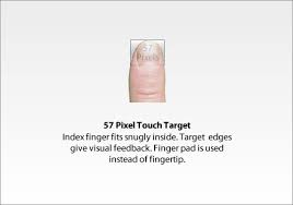 Finger Friendly Design Ideal Mobile Touchscreen Target