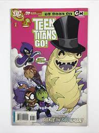 Teen Titans Go! #37 Cartoon Network (2007 DC Comics) Silkie Raven HTF Low  Print | eBay