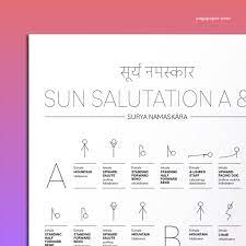 sun salutation a and b yoga sequences