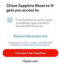 Select the account page of the home screen. Chase Sapphire Csr Csp Cardholders Being Offered Two Years Of Doordash Dashpass Normally 9 99 A Month For Free Doctor Of Credit