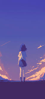 and sky anime aesthetic wallpapers