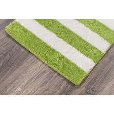 garland rug lime green white beach