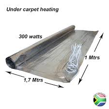 under carpet heating 300 w 1 7 mtrs x 1