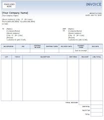 Vendor Invoice Tracking Template And Professional Bill Format In