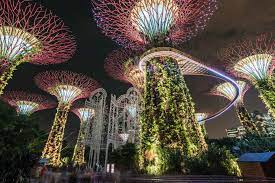 gardens by the bay luminous supertrees