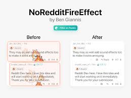 Here in this video i am. This Tweak Hides The Fire Effects From Reddit Comments That Receive The Ignite Award