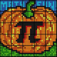 Colouring By Linear Equations Pumpkin