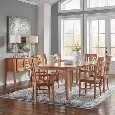 This 4 chair dining table is very comfortable, large enough for my family of 6 to accommodate comfortably and can be easily extended to seat up to 8. Amish Natural Cherry Dining Room Table Bernie Phyl S Furniture By Daniel S Amish Furniture
