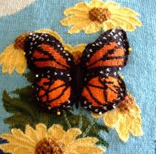 Knitted Intarsia 3 D Butterfly Creative Knitting Beyond