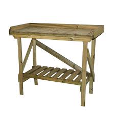 high quality fsc wooden potting bench