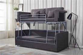 Lucky for you, luonto furniture makes a sofa that easily transforms into a bunk bed, so your living room can double as sleeping space. China Space Saving Functional Sofa As A Double Decker Bunk Bed China Sleeping Sofa Hotel Furniture