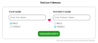 how to use the love calculator api with