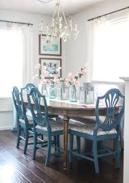 easy spring table decor on the