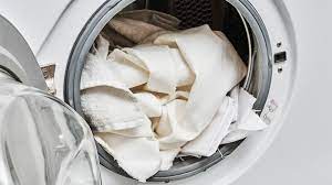 washing machine leaves stains