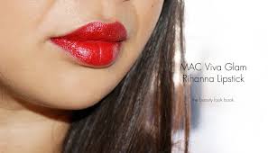 mac viva glam rihanna lipstick and