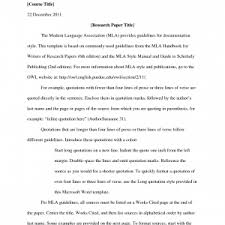 paper in mla format example   pacq co Pinterest The mock paper continued
