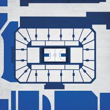 Cameron Indoor Stadium Map Art Duke Blue Devils Map Art