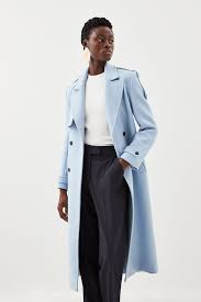 Wool Blend Trench Coat Style Uk