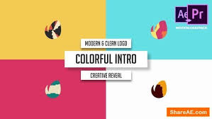  download unlimited premiere pro, after effects templates + 10000's of all digital assets. Videohive Modern Clean Logo Colorful Intro Premiere Pro Free After Effects Templates After Effects Intro Template Shareae
