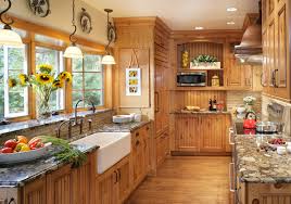 knotty pine kitchen cabinets photos