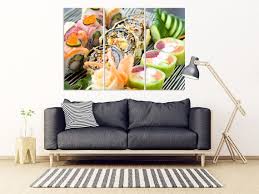 Sushi Wall Art Kitchen Wall Decor
