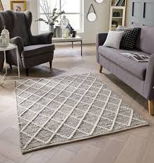 wool 3d savannah trellis berber diamond