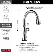 delta cidy touch single handle pull