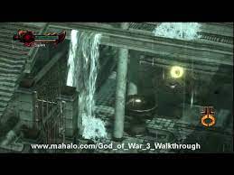 of war iii walkthrough maze