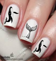 whale nail art decal sticker