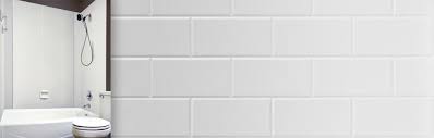 It's a modification of a traditional bathroom tile subway made up of two contrasting colors white and grout. The Easiest Way To Install Subway Tile In The Bathroom Ati Laminates