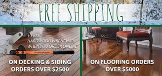 Hardwood Decking Flooring Lumber