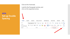 Setting Up An Mla Or Apa Style Paper In Microsoft Word Common Places