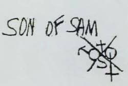 Image result for image of the imafe son of sam signed his letter to breslin