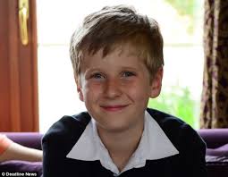 Harry Davies, 11, suffered the worst brain injuries medics had ever seen when he was involved in a crash with a van near his home in East Lothian. - article-0-1B68705E000005DC-510_634x491