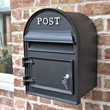 Cast Iron Wall Mounted Post Box