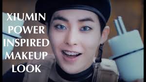 exo xiumin power inspired makeup look