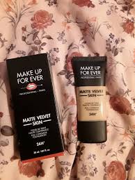 make up forever matte velvet skin