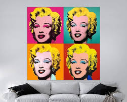 Marilyn Monroe Andy Warhol Canvas Print