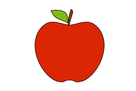 how to draw an apple in 8 easy steps