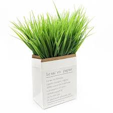 artificial green gr plants plastic