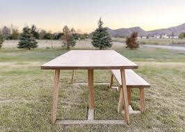 15 Diy Farmhouse Table Plans Making