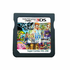 208 Trong 1 Pokemon Mario Trò Chơi Video Hộp Mực Multicart Dành Cho Máy  Nintendo DS NDS NDSL NDSI 2DS 3DS Hoa Kỳ|Game Collection Cards