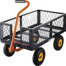 Vevor Steel Garden Cart Utility Wagon