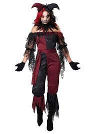 women s plus size psycho jester costume
