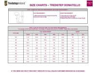 Donatello Field Boot Size Chart Tredstep Donatello
