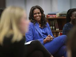 First lady michelle obama signs copies of her book american grown: Michelle Obama S Becoming Review A Master Class In Image Making Vox