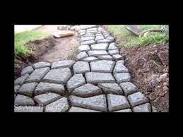 Concrete Cobble Stepping Stone Mold