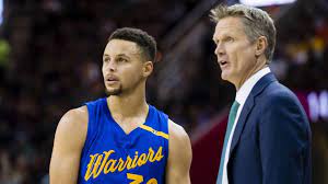 Video of Steve Kerr and Steph Curry ...