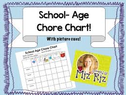 School Age Chore Chart