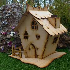 Woodland Cottage Wooden Fairy House Kit